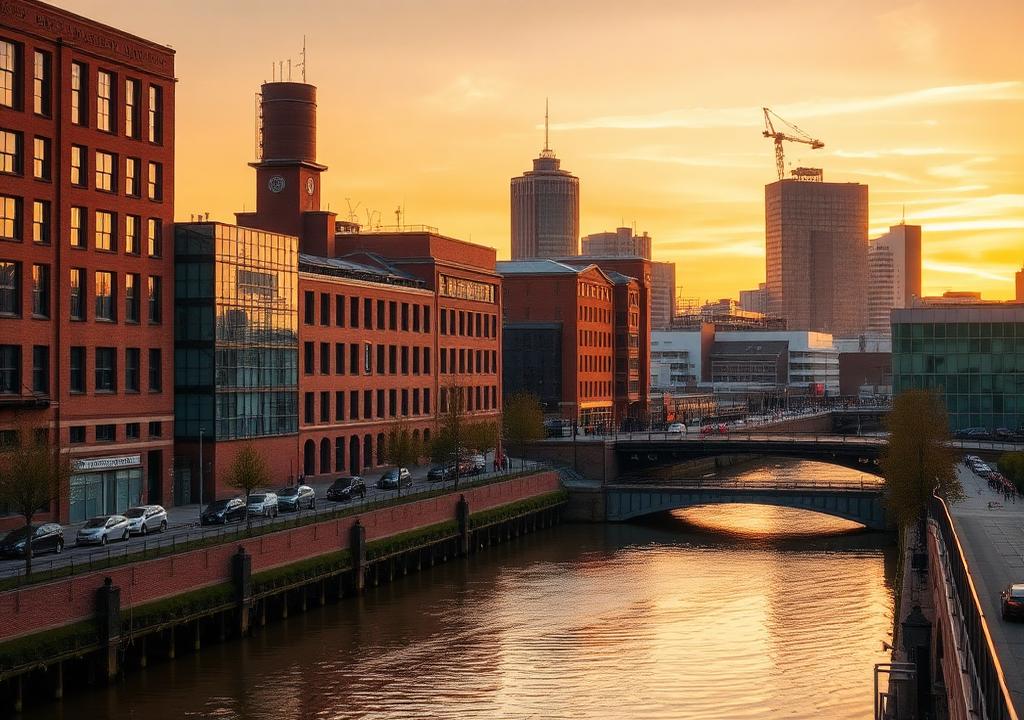 Manchester skyline